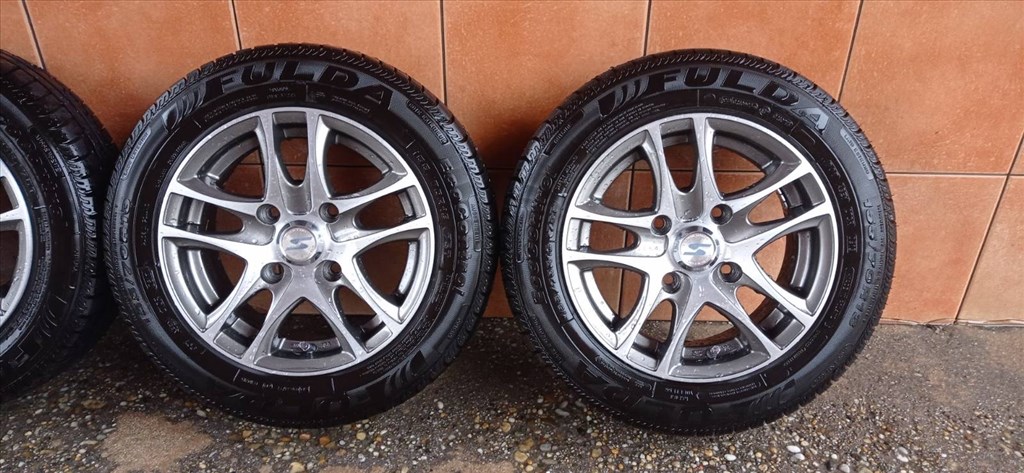 SUZUKI SWIFT 13" ÚJ ALUFELNI 4X114,3 NYÁRI 155/70R13 GUMIVAL OLCSÒN!!! 3. kép