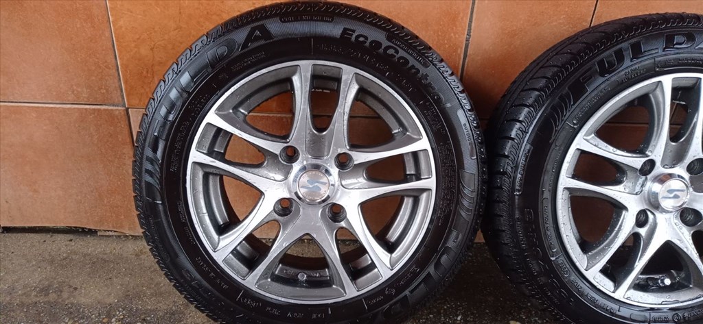 SUZUKI SWIFT 13" ÚJ ALUFELNI 4X114,3 NYÁRI 155/70R13 GUMIVAL OLCSÒN!!! 4. kép