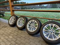 BMW Style 390 gyári alufelni szett Dunlop téli gumikkal