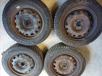 Opel Corsa C (2000-2010) 14" 4X100 Lemezfelni Garnitúra 4 Évszakos Gumival 175 65 R14