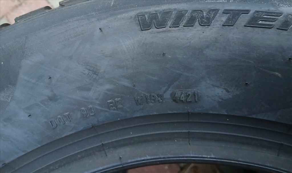  5x114.3 17" használt (gyári RENAULT) alufelni, 215/65R17  új Pirelli 2021 téli gumikkal 6. kép