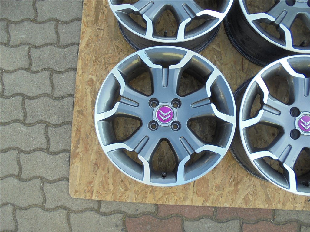 17-es Citroen 4 x 108-as gyári alufelni eladó   3. kép