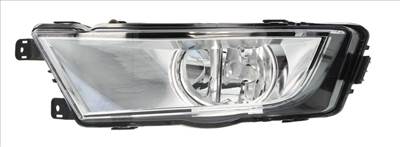 Skoda Octavia III. 2013-2016 utángyártott új bal első ködlámpa H8 króm házas DEPO 5e0941701d