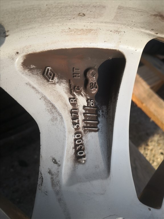  Renault 16-os gyári alukerék 4x100-as  7. kép