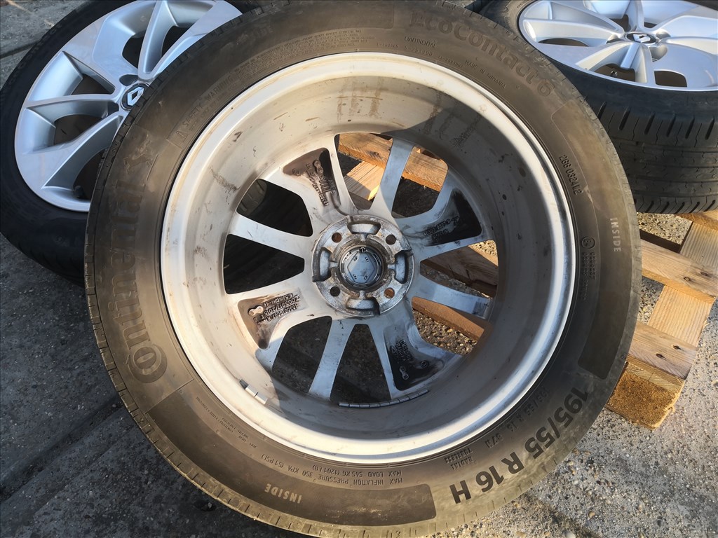  Renault 16-os gyári alukerék 4x100-as  6. kép