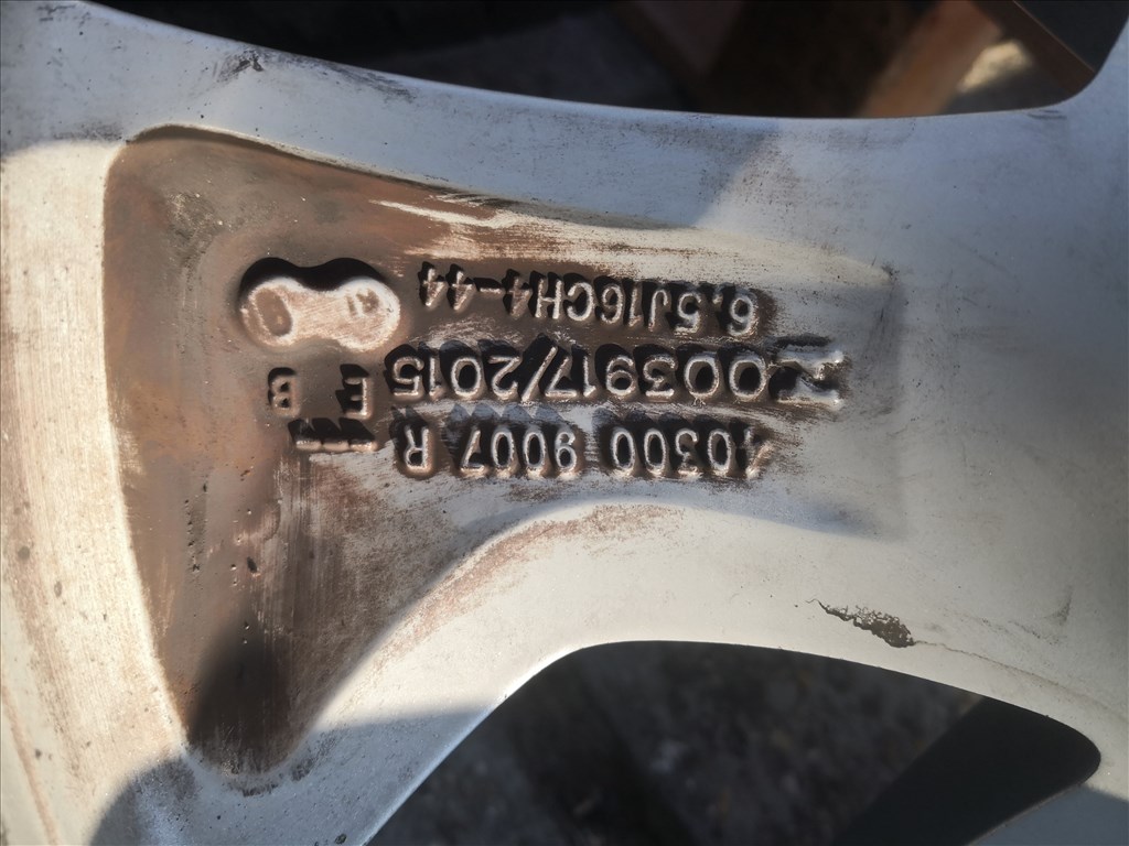  Renault 16-os gyári alukerék 4x100-as  8. kép