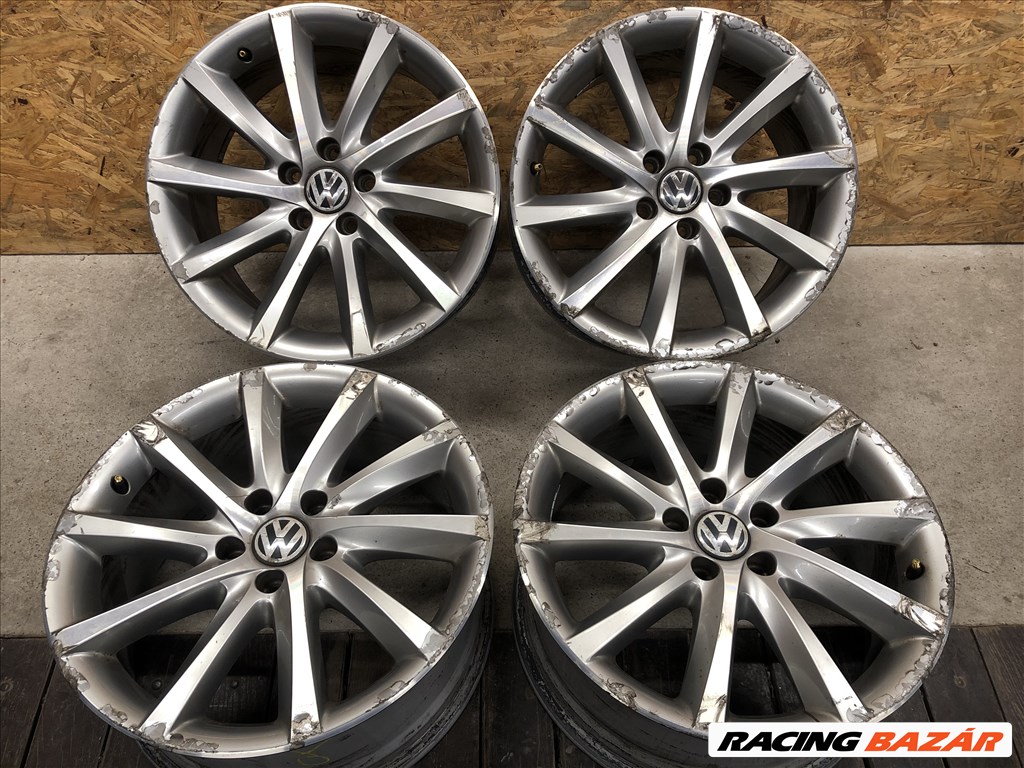 18 colos gyári VW Passat alufelni 18 col 5x112 3. kép