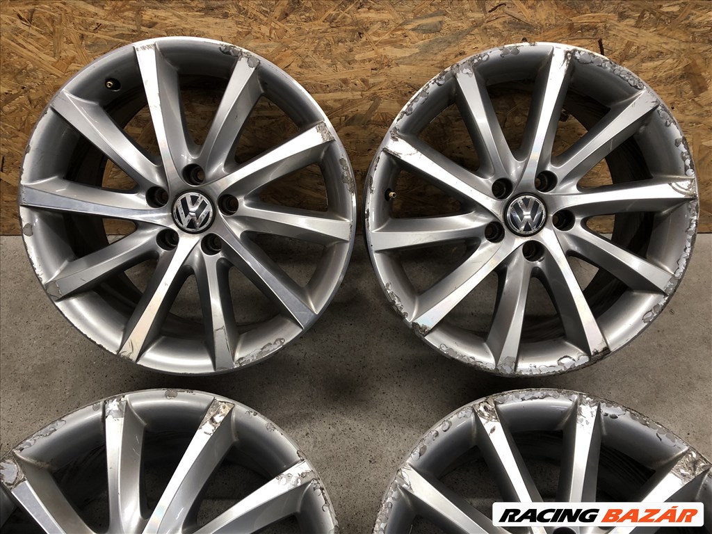 18 colos gyári VW Passat alufelni 18 col 5x112 4. kép