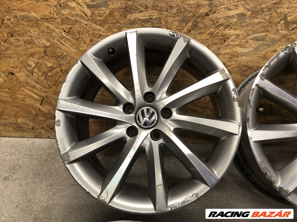 18 colos gyári VW Passat alufelni 18 col 5x112 6. kép