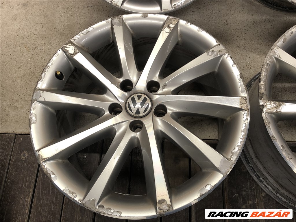 18 colos gyári VW Passat alufelni 18 col 5x112 8. kép