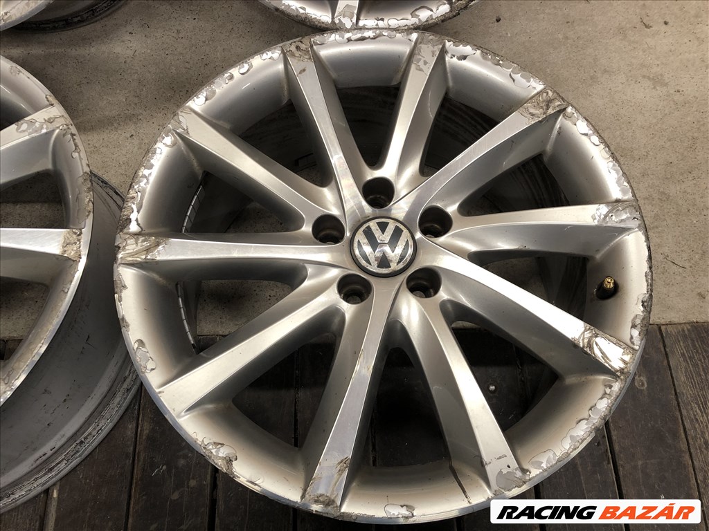 18 colos gyári VW Passat alufelni 18 col 5x112 9. kép