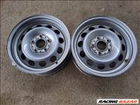 2db ÚJ 5x120 6,5J×16" BMW (1-es 3-as) gyári Acélfelni Lemezfelni Eladó!!! Egyedi Világoskék Metál 
