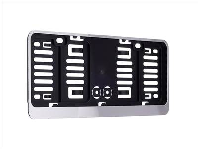 Rendszámtábla keret, kicsi 305 x 114mm, krómozott