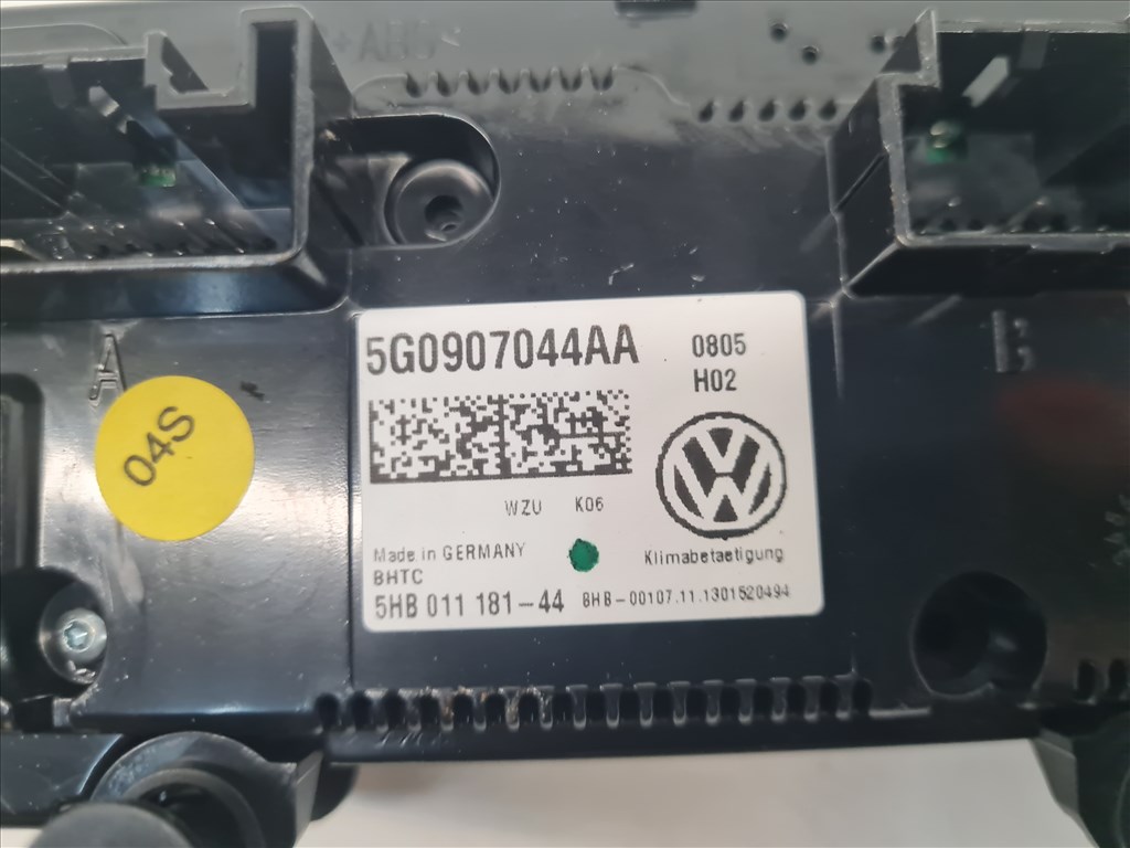 Volkswagen Golf VII fűtéskapcsoló (27120) 5g090044aa 7. kép