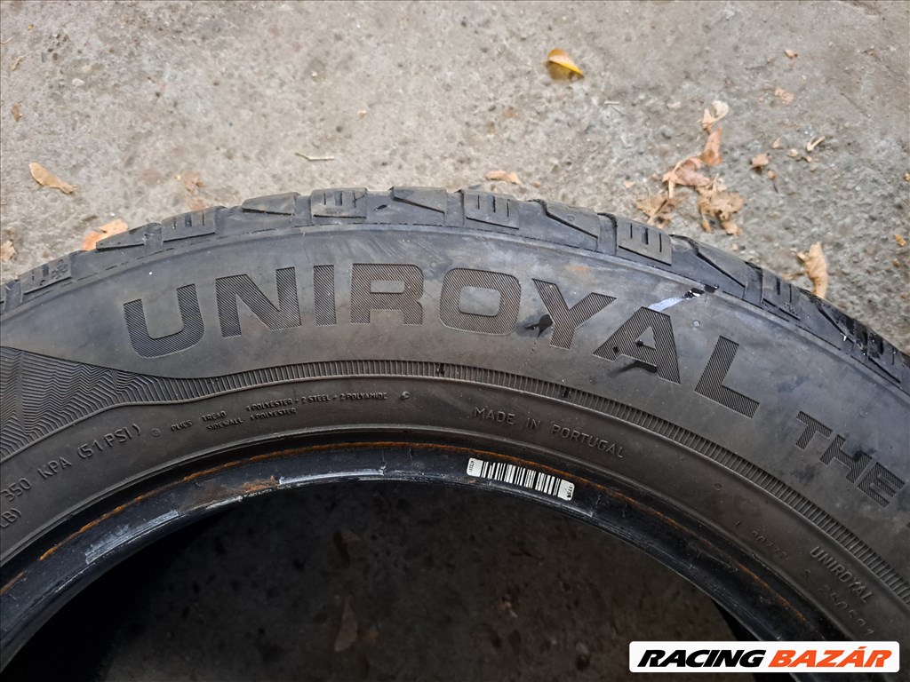 2db 215/60 R16 Uniroyal MS Plus 77 Téli gumi eladó! (DOT2019) ára 7500Ft/db 3. kép