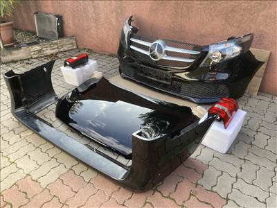 Mercedes Benz  Vito w 447 , V osztály w 447 eleje és hátulja , lámpa , lökhárító , motorháztető