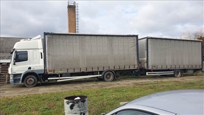 DAF CF 85, 360, 2013, Ponyvás 18 T, Tehergépkocsi, Póttal, Rolós, Függönyös. ÁFÁS ÁR! 