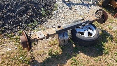 509537 Renault Master 2.3, 2014, Hátsó Híd, Kompletten, 555010463R. Platós.