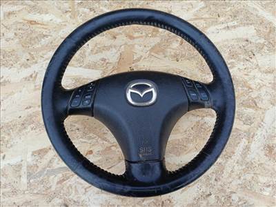 Mazda 6 GG (2002-2008) Bőr Kormány Légzsákkal
