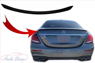  Mercedes E-osztály W213 matt fekete Csomagtartó spoiler toldat E-osztály W213 (2016-tól)