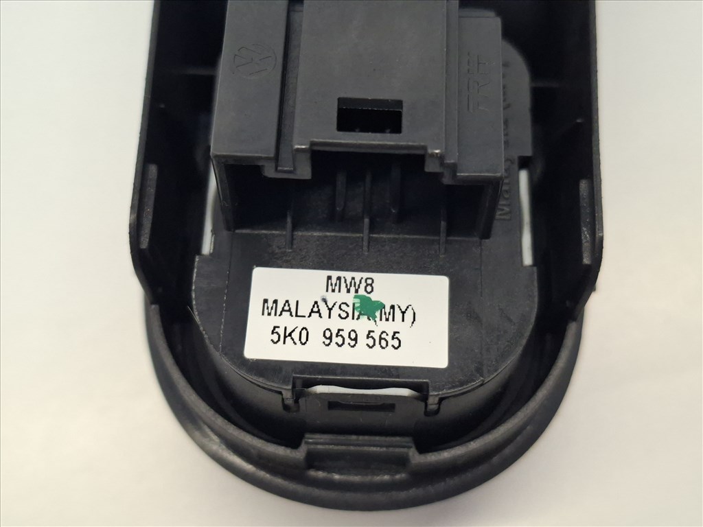 Volkswagen Golf VI bal első ablakemelő kapcsoló 5K0 959 565 (25969) 7. kép