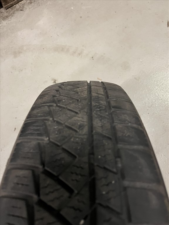  19" használt alufelni, rajta 155/70 használt Continental téli gumi gumi  3. kép