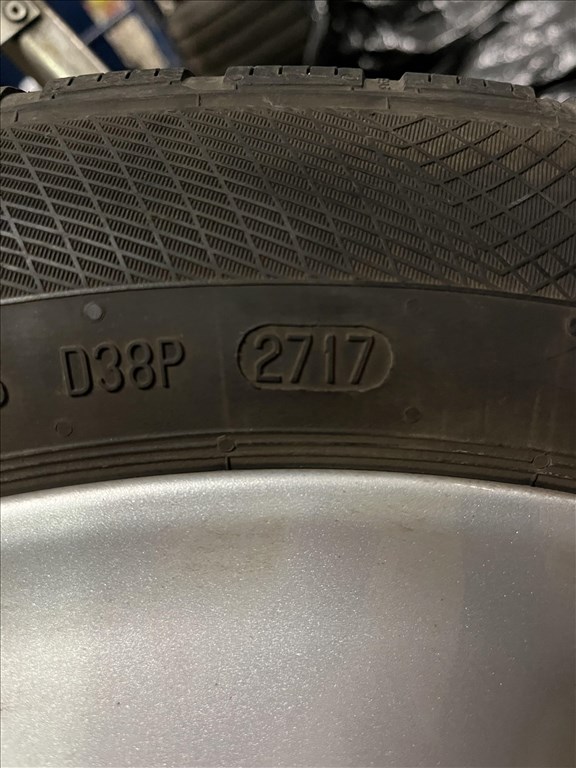  19" használt alufelni, rajta 155/70 használt Continental téli gumi gumi  4. kép