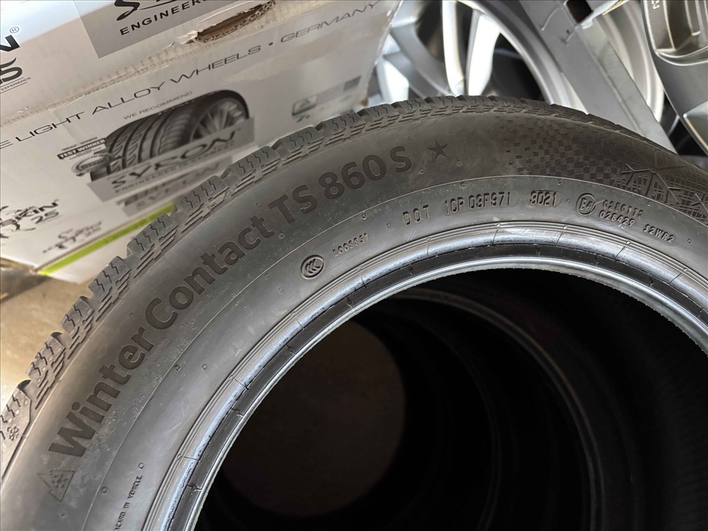 225/55 r17 Continental 2021 téligumi 4db eladó 225/55r17 garnitúra 6. kép