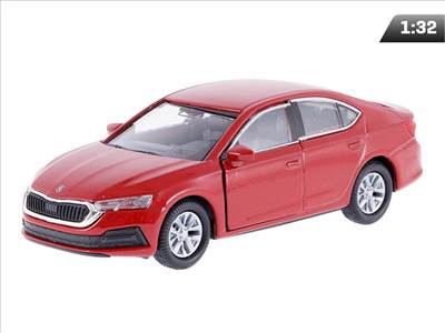 1:34-es modell, ŠKODA OCTAVIA, piros (A02856SOC)
