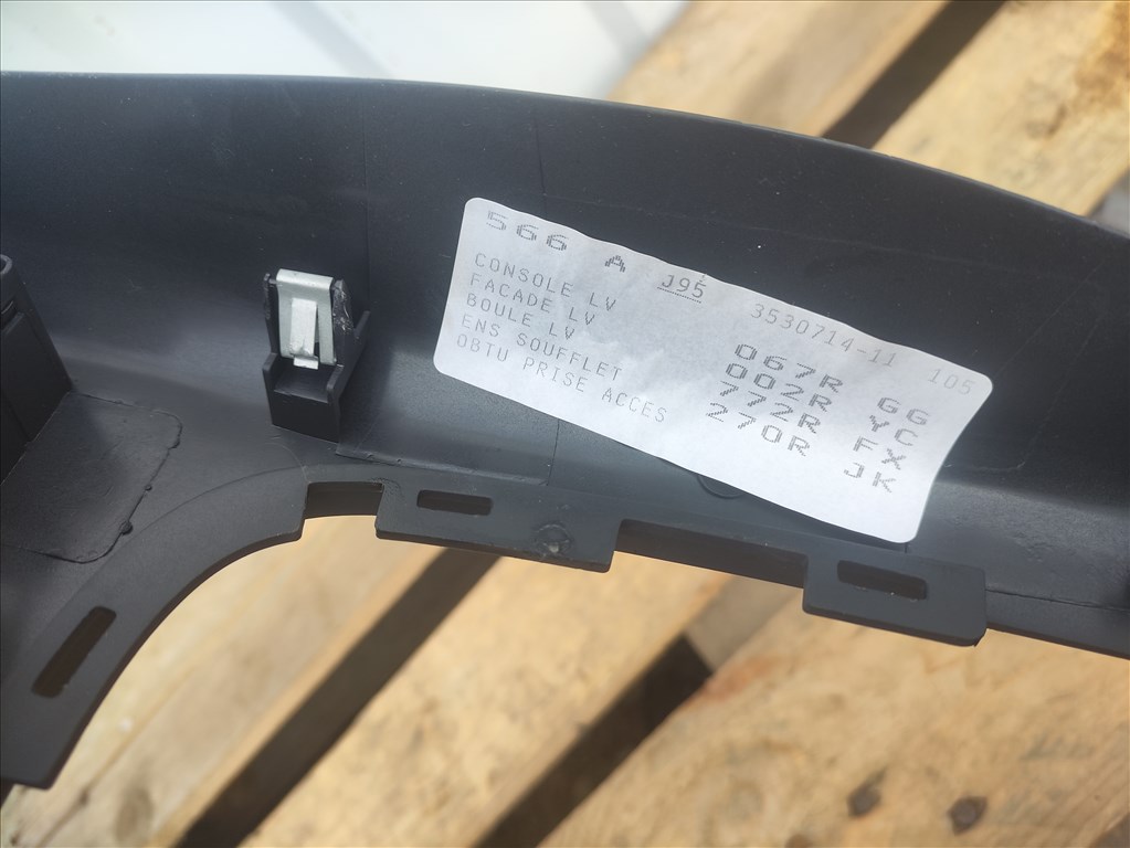 Renault Scénic III váltószoknya keret  969330001r 363210006r 5. kép