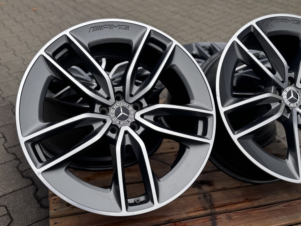 R22 5x112 Original Mercedes GLE C167 V167 AMG kétszéles gyári alufelnik felnik 22" 22col 2. kép