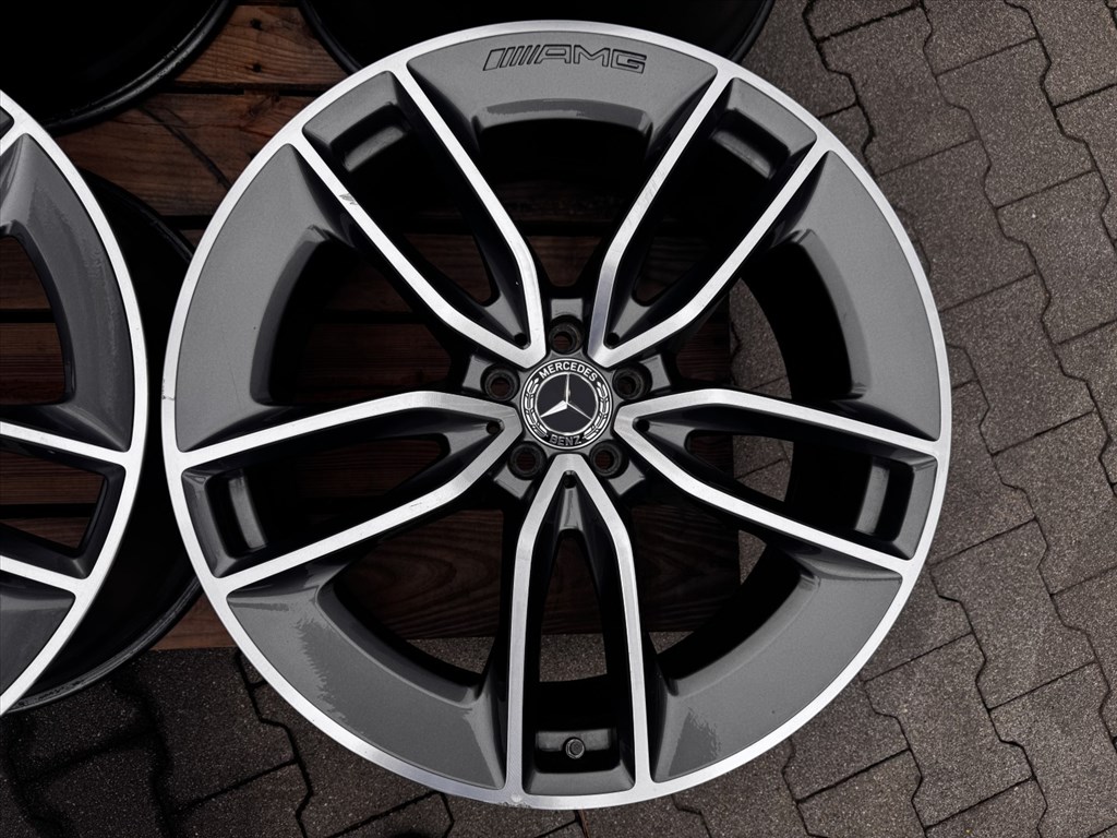 R22 5x112 Original Mercedes GLE C167 V167 AMG kétszéles gyári alufelnik felnik 22" 22col 6. kép