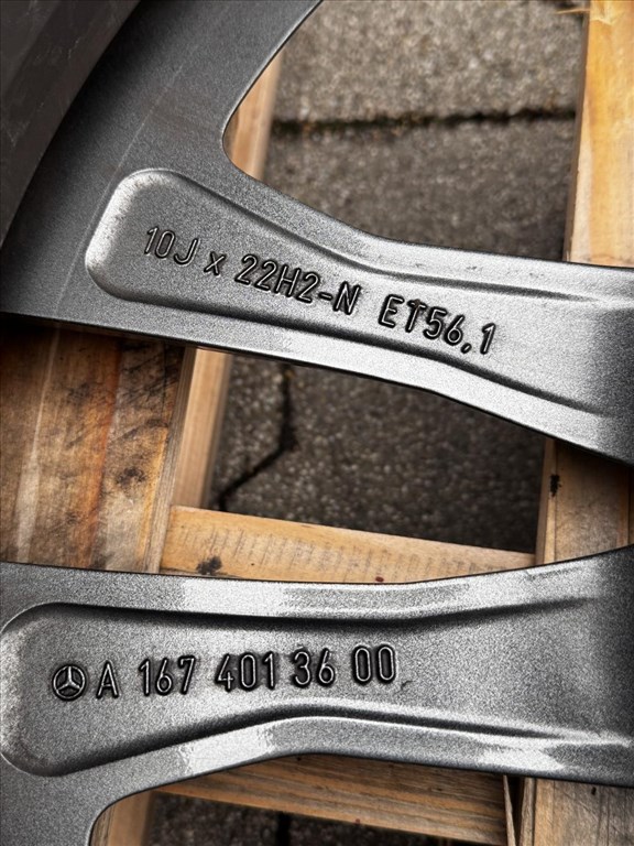 R22 5x112 Original Mercedes GLE C167 V167 AMG kétszéles gyári alufelnik felnik 22" 22col 7. kép