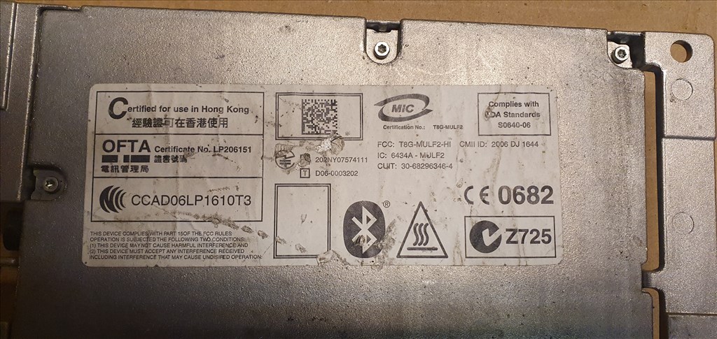 BMW 5-ös sorozat E60/E61 Bmw e60 e61 facelift mulf2 bluetooth modul  2. kép