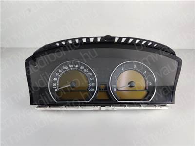 BMW 7 (E65, E66, E67)  730 d Kilóméteróra (műszerfal egység) (6972090, 62116972090, 62119110657, 62119124811, 62119140813, 62116956632, 62116923594, 62116922947, 62116922625, 62116922382, 62116922163, 62116921987, 62116913693, 62116920295, 62116918609, 62116946843, 62116942480, 62116935454, 62116933460, 62116932041, 62116927506, 62116925322)