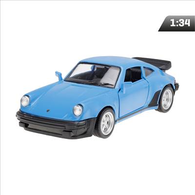 Porsche 930 Turbo modellautó (1975–1989) – 1:32, kék