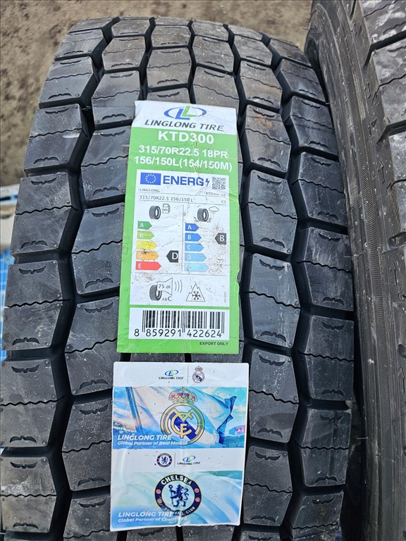  315/7022,5" új Linglong négyévszakos gumi gumi 2. kép