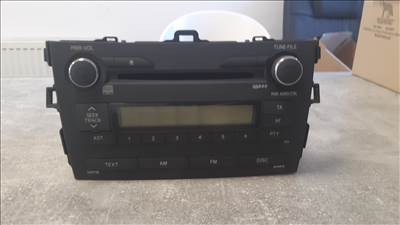 Toyota Corolla E150 rádió egység 8612012a30 cqjs7671a