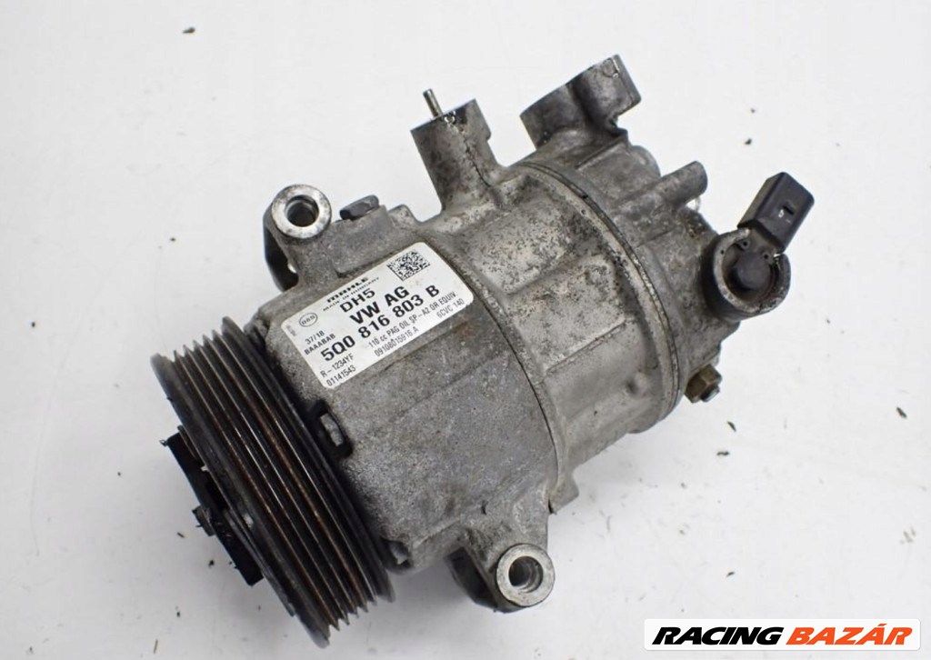 Volkswagen Golf VII, Seat León III 1.5 TSI klímakompresszor 5Q0816803B 1. kép