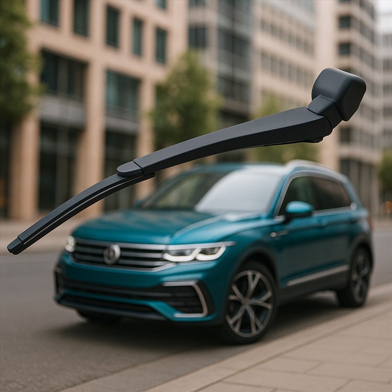 VW Tiguan AD1, T‑Roc A1, Škoda Fabia NJ, Seat Leon 5F hátsó aero- ablaktörlő kar  5f3955707 1. kép