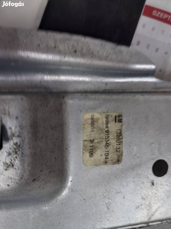 Opel Astra J opel astra j jobb hátsó manuális ablak emelő 2. kép