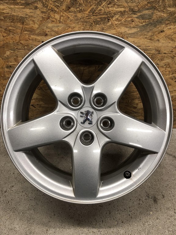 16 colos gyári Peugeot alufelni szenzor 16 col 5x108 1. kép