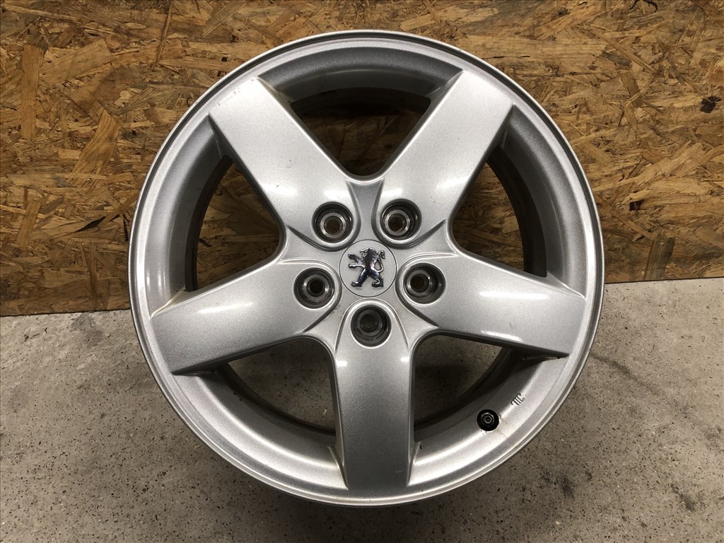 16 colos gyári Peugeot alufelni szenzor 16 col 5x108 2. kép