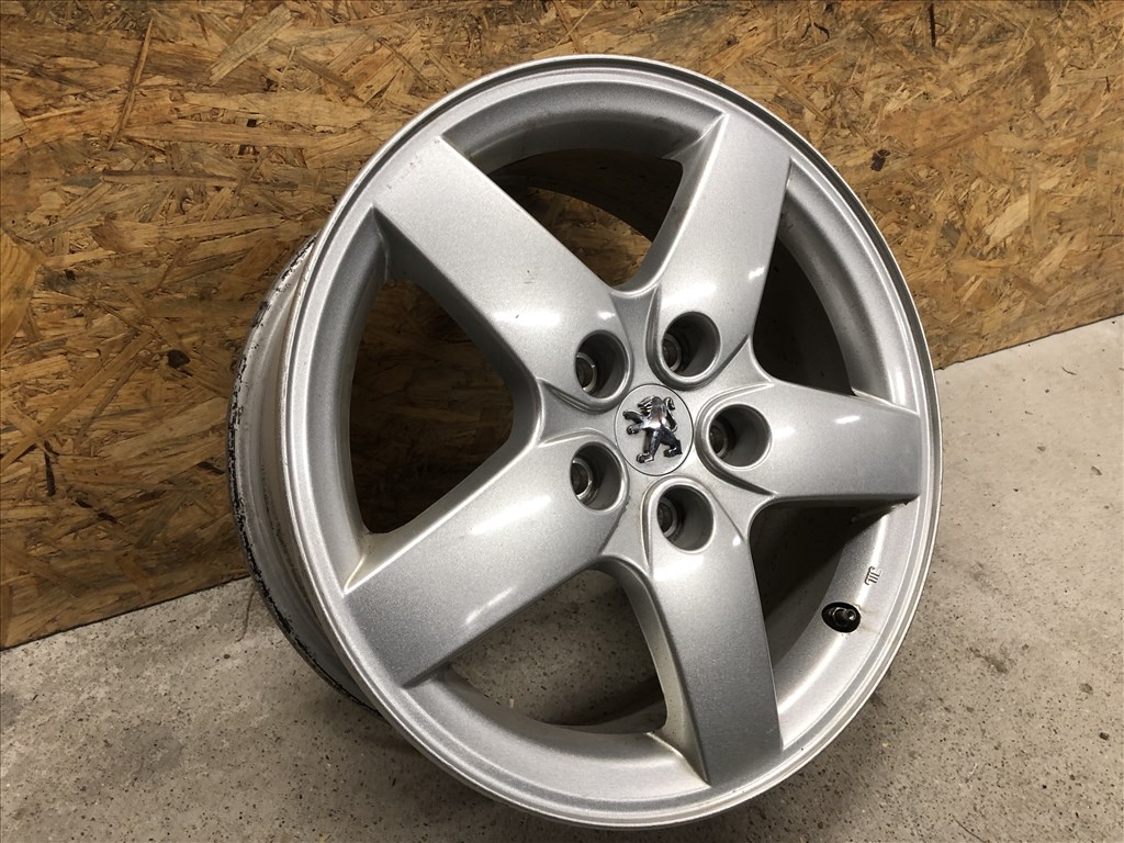 16 colos gyári Peugeot alufelni szenzor 16 col 5x108 3. kép