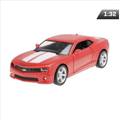 Chevrolet Camaro modellautó – 1:32, piros