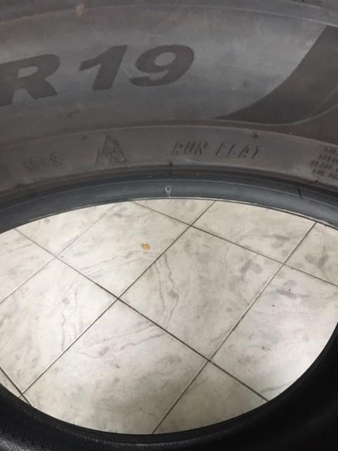  235/55 R19"  101H RunFlat használt Pirelli gumi 6. kép