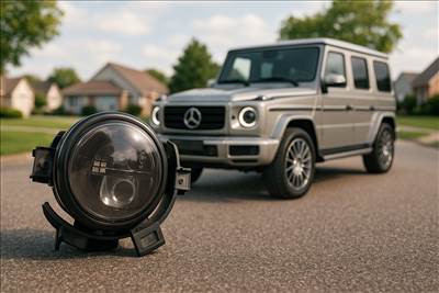 Mercedes G-osztály W463 bal első gyári ködlámpa  a4638200156 a4638200256