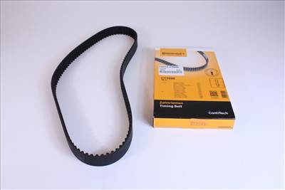 HK11673) ÚJ VEZÉRMŰSZÍJ - CONTITECH CONTI - Hyundai Accent 00-06, Elantra 00-06, Getz 02-06, Matrix 01-08, Santa fe 00-06, Trajet 00-06, Tucson 04-06 / Kia Carens 02-06, Cerato 04-06 - dízel - 2431227000, 2431227300, 2431227250