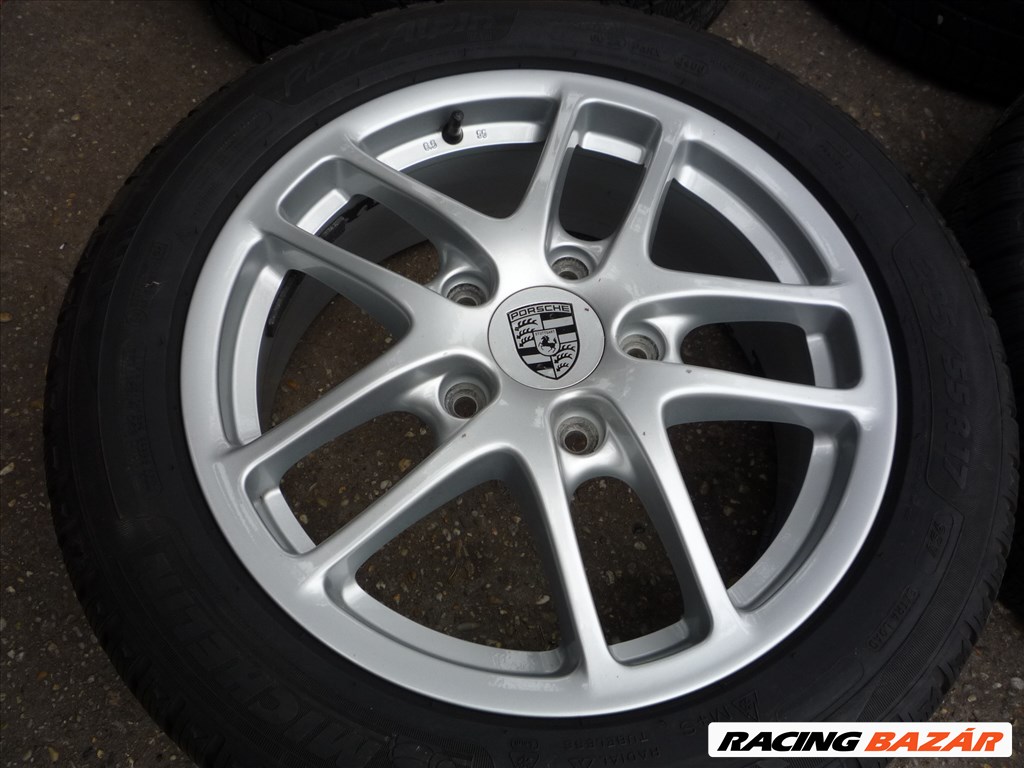 17-es Porsche kétszéles gyári felnigarnitúra eladó! 3. kép