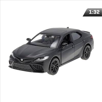 Toyota Camry 2022 modellautó – 1:32, matt fekete